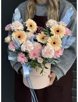 Композиция в коробке Момент нежности