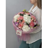 Купить Букет Воздушный поцелуй гортензия,французская роза, эустома,кустовая роза по низким ценам в Уссурийске, заказ доставки цветов | Цветочный Рай