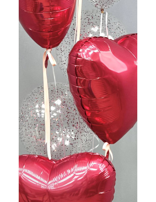 Купить Сет шаров Радость по низким ценам в Уссурийске, заказ доставки цветов | Цветочный Рай