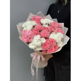 Букет 9 хризантем