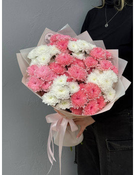 Букет 9 хризантем