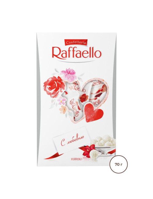 Купить Конфеты Raffaelo (Рафаэло) № 30 по низким ценам в Уссурийске, заказ доставки цветов | Цветочный Рай