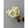 Купить Свадебный букет Снежная вуаль пионовидная роза,эустома,гортензия по низким ценам в Уссурийске, заказ доставки цветов | Цветочный Рай