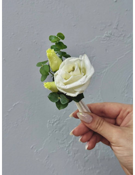 Свадебный букет Снежная вуаль