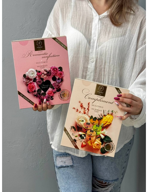 Купить Набор Мёд и Чай в ассортименте по низким ценам в Уссурийске, заказ доставки цветов | Цветочный Рай