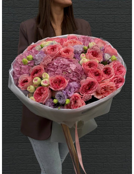 Букет Розовый рассвет