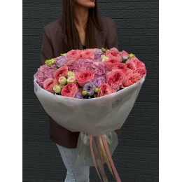 Букет Розовый рассвет