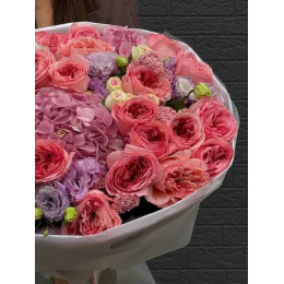 Букет Розовый рассвет