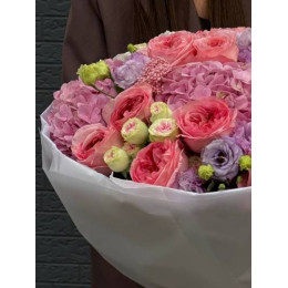 Букет Розовый рассвет