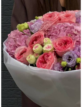 Букет Розовый рассвет