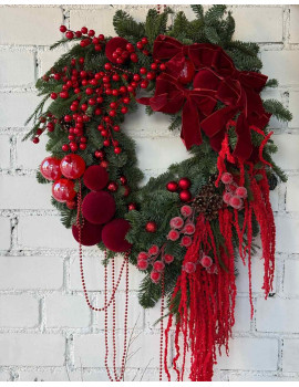 Новогодний венок М