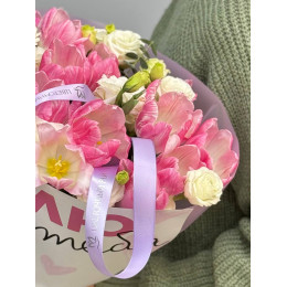 Букет тюльпаны Люблю тебя