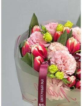 Букет тюльпаны Люблю