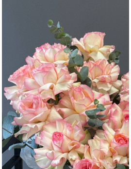 Французские розы и сет сердец