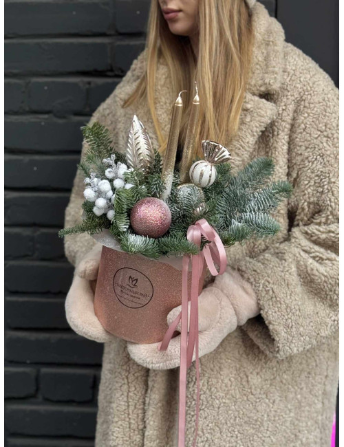 Купить Композиция из нобилиса по низким ценам в Уссурийске, заказ доставки цветов | Цветочный Рай