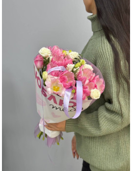 Букет тюльпаны Люблю тебя