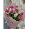 Купить 15 тюльпанов по низким ценам в Уссурийске, заказ доставки цветов | Цветочный Рай