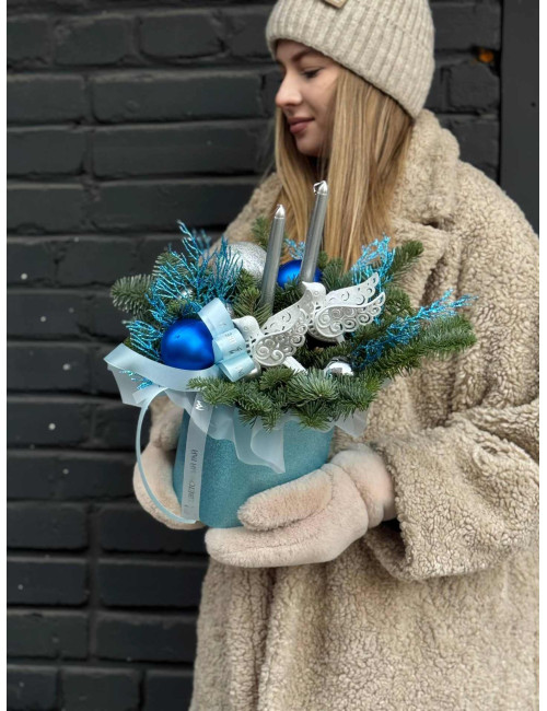 Купить Композиция из нобилиса по низким ценам в Уссурийске, заказ доставки цветов | Цветочный Рай