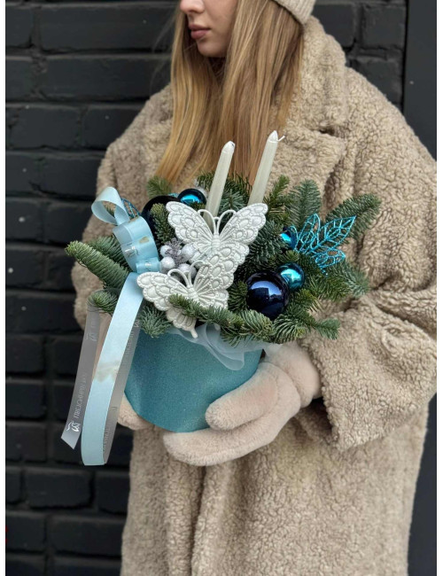 Купить Композиция из нобилиса по низким ценам в Уссурийске, заказ доставки цветов | Цветочный Рай